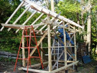 missed some steps but frames are almost done