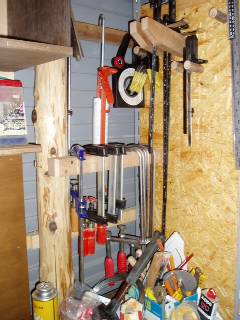 the clamps and other tooles