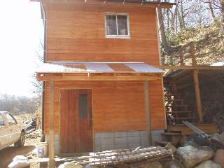roof of galvarium steel sheets and polycarbonate sheets 