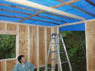 temporary roof